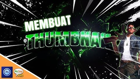 CARA MEMBUAT THUMBNAIL KEREN SPEEDART GAMING PUBG GFX #2 DI ANDROID | Membuat Thumbnail Youtube