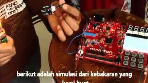 Early Warning System for Fire using NUVOTON NUC140