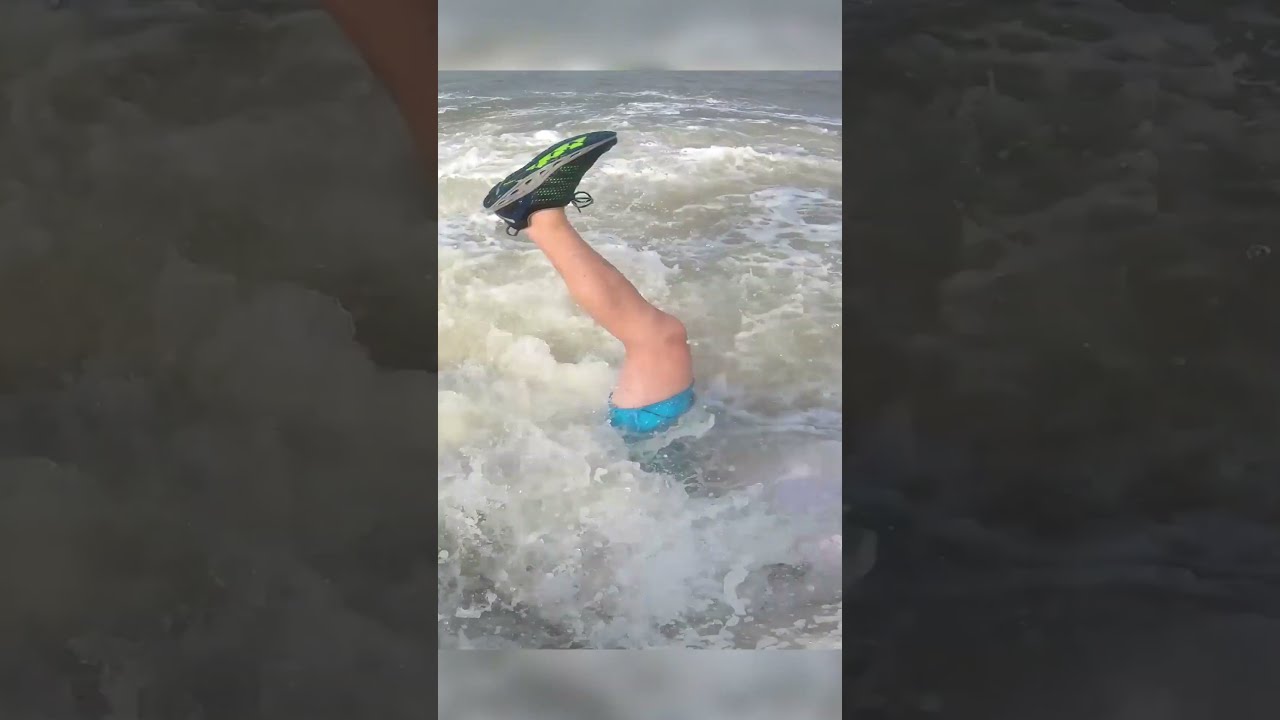 When You Get Too Confident Around Big Waves Shorts