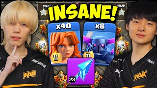 Most INSANE Armies with the NEW FROZEN Arrow in Clash of Clans!!