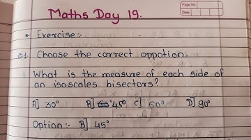 maths day 19 10th class setu abhyaskram ( Bridge course)