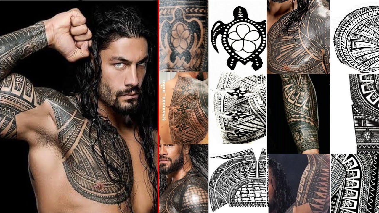 Roman Reigns Tattoo Wallpapers  Wallpaper Cave