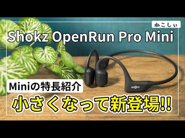 【美品】Shokz OpenRun Pro Mini オープンランプロ ミニ