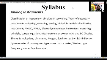 2 01 2022 EMI  Introduction of Analog Instruments