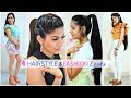 4 Easy HAIRSTYLE & FASHION Looks For Teenage/College Girls | #Partylook #Beauty #Anaysa