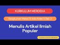 Kuis Artikel Ilmiah Populer