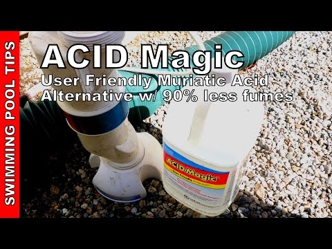 ACID Magic User Friendly Muriatic Acid Alternative with 90% Less Fumes