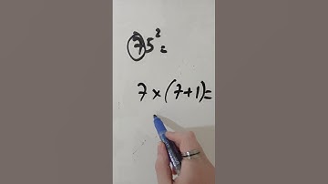 💥 Square Numbers Ending in 5 Instantly