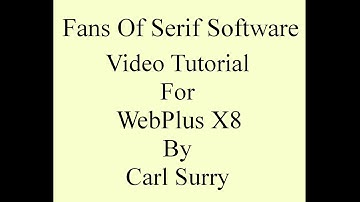 WebPlus Basic Website setup part04