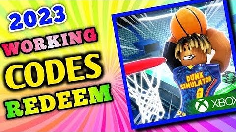 All *Secret* Dunking Simulator Codes 2023 | Codes for Dunking Simulator 2023 - Roblox Code