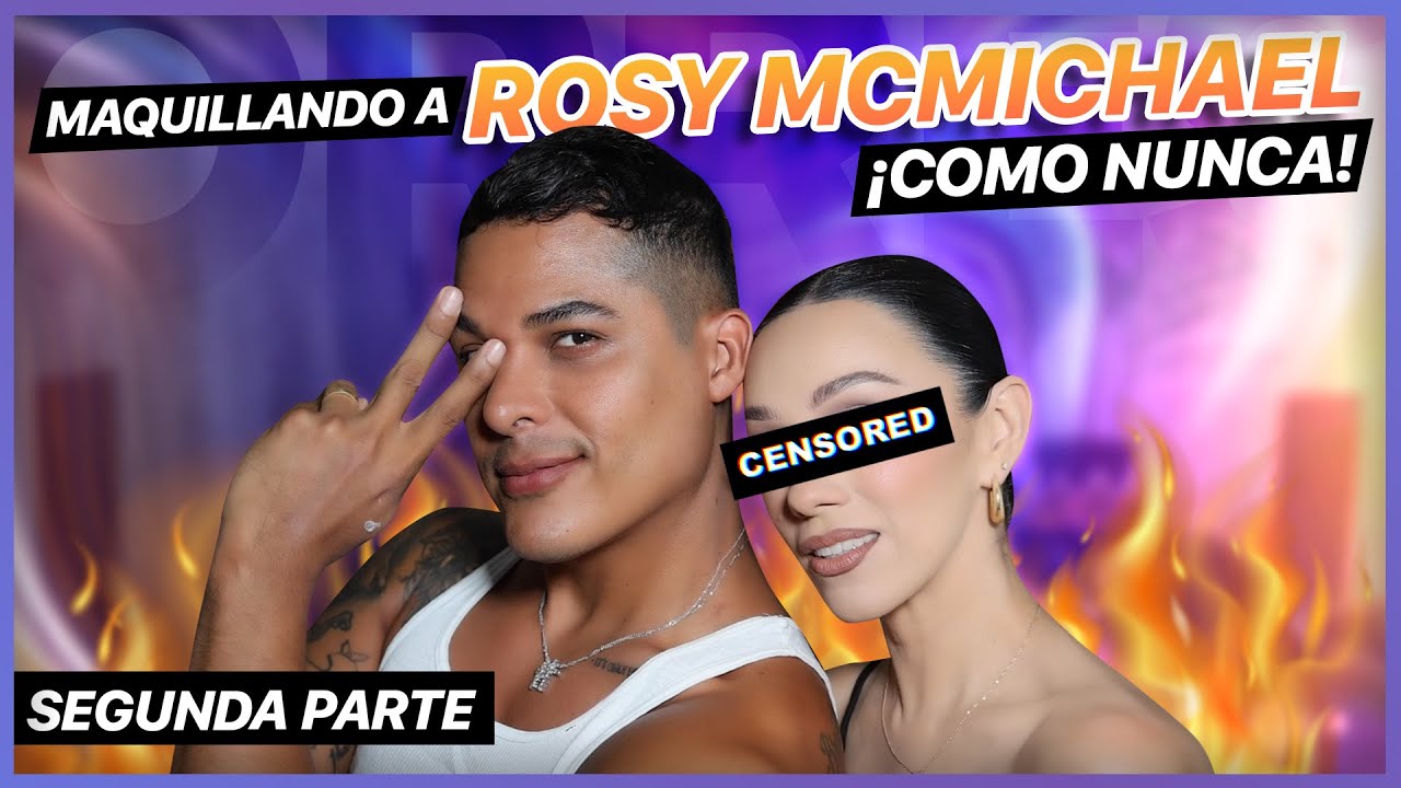 Actualizamos nuestro video MAQUILLANDO A ROSY MCMICHAEL!!! Le hago un look DIFERENTE...🤫🤫🤫