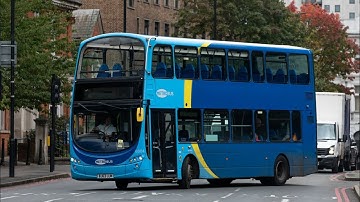 Full Route Visual. Metrobus Route 281. Crawley - Lingfield. (6904) BJ63UJM