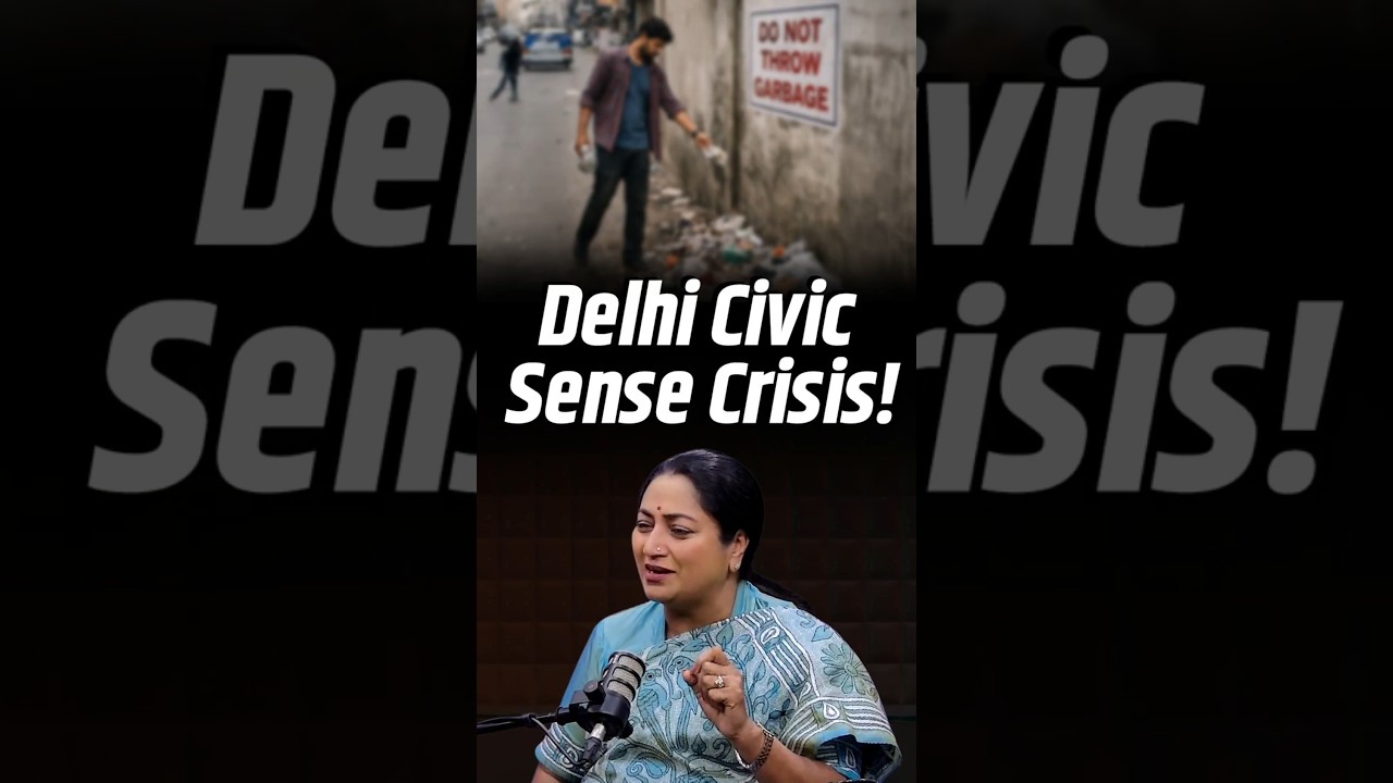 "दिल्लीवासियों को भी civic sense रखना पड़ेगा…" Delhi CM Rekha Gupta