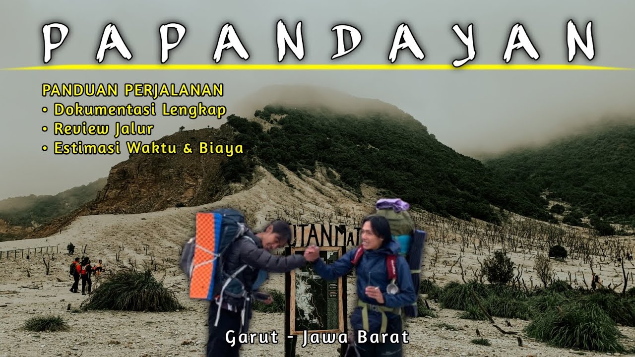 SALAH SATU GUNUNG TERINDAH DI JAWA BARAT⁉️PENDAKIAN GUNUNG PAPANDAYAN GARUT