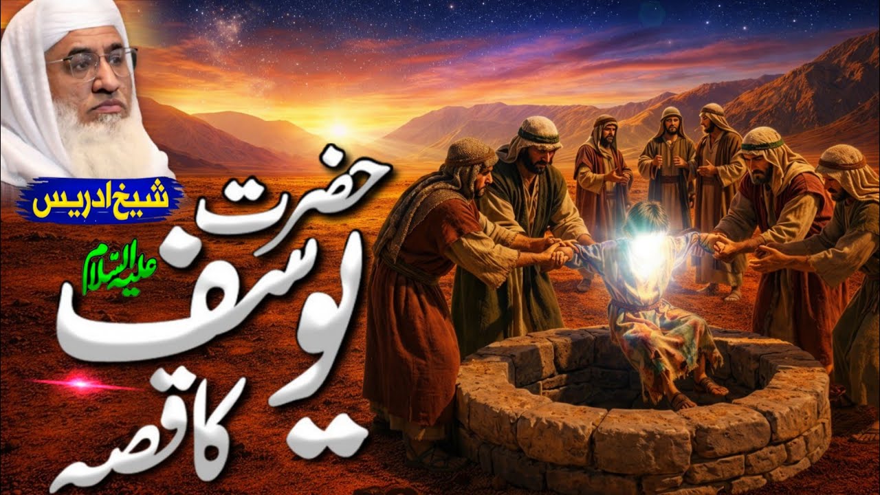 حضرت یوسف علیہ السّلام اور اسکے بھائیوں کا قصّہ |  Molana sheikh idrees Sahib pashto bayan
