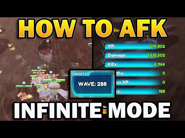 How to AFK Any Infinite in Anime Switch class=