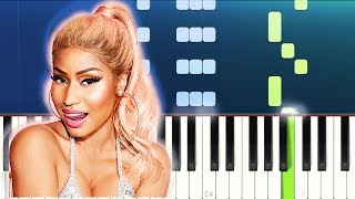 Nicki Minaj Good Form Hard White Piano Tutorial