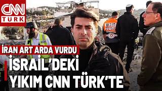 Cnn Türk İranın Vurduğu Şemeşte İsrailde Patlamalar Sonrası Ekipler Sahada