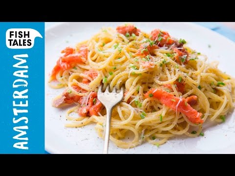 SALMON Pasta Carbonara Recipe | Bart's Fish Tales