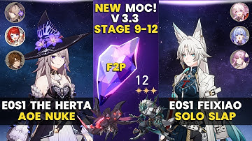 NEW Memory of Chaos Stage 9-12 (3 Stars) F2P & NO MEMOSPRITES