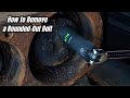 How to Remove a Rounded-Out Bolt with a GripEdge G-FORS Socket Extractor 3/8" Drive Deep Set!