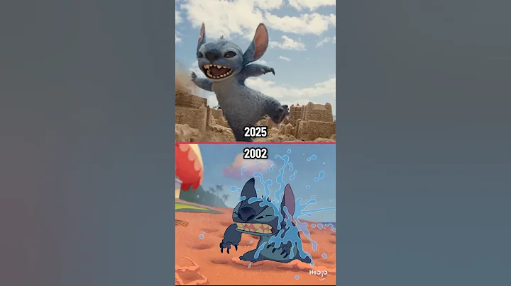 Stitch: Animated vs. Live Action!