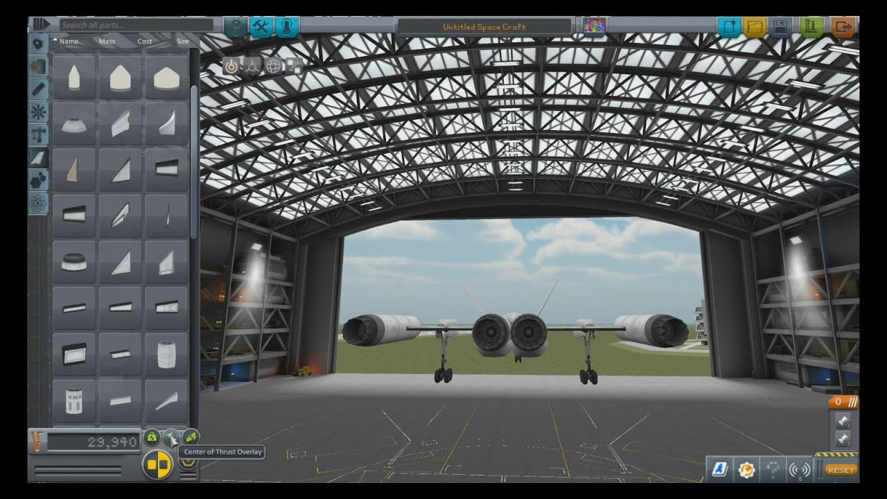 KSP PS4 "Space Plane Build and Fly Controls Explained" YouTube