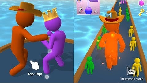 Gaint Rush ASMR Gameplay, Very relaxing and Satisfying All Levels Gameplay walkthrough Android IOS