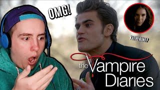 REACTING TO MORE EPISODES OF THE VAMPIRE DIARIES