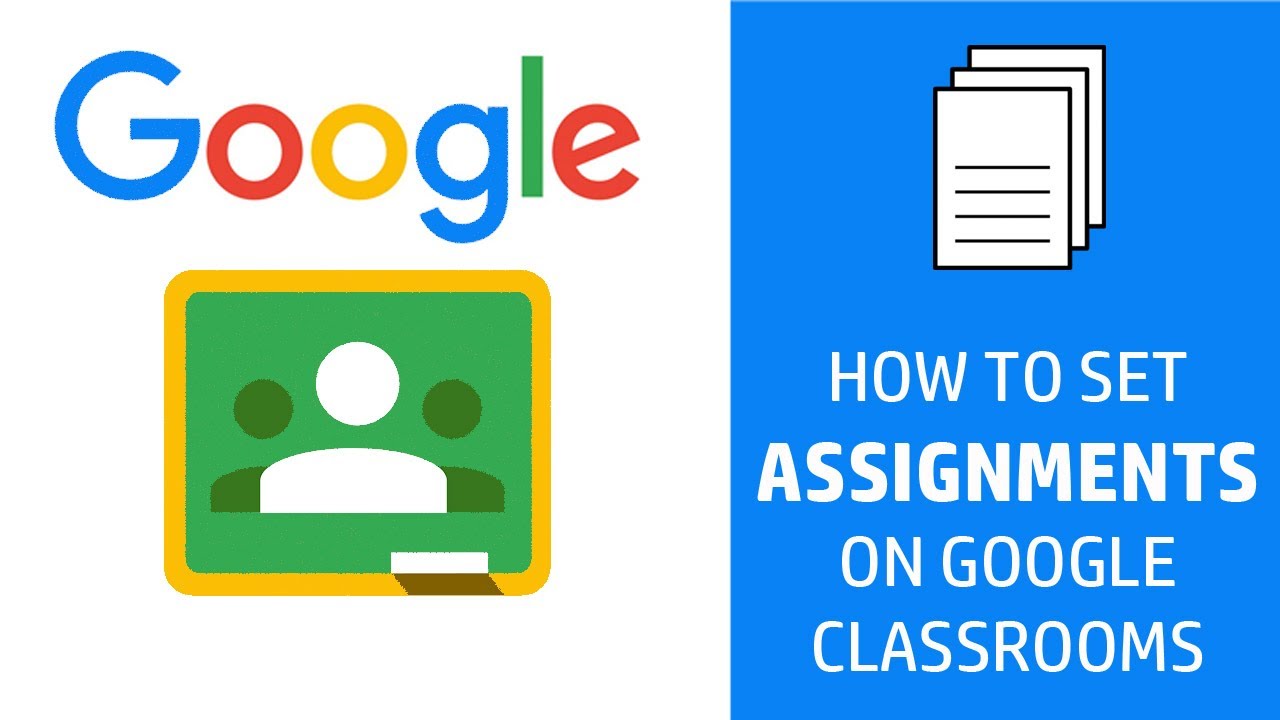 how to set an assignment on google classroom