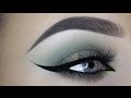 Olive shimmery eyelook - MAKEUPBYAN