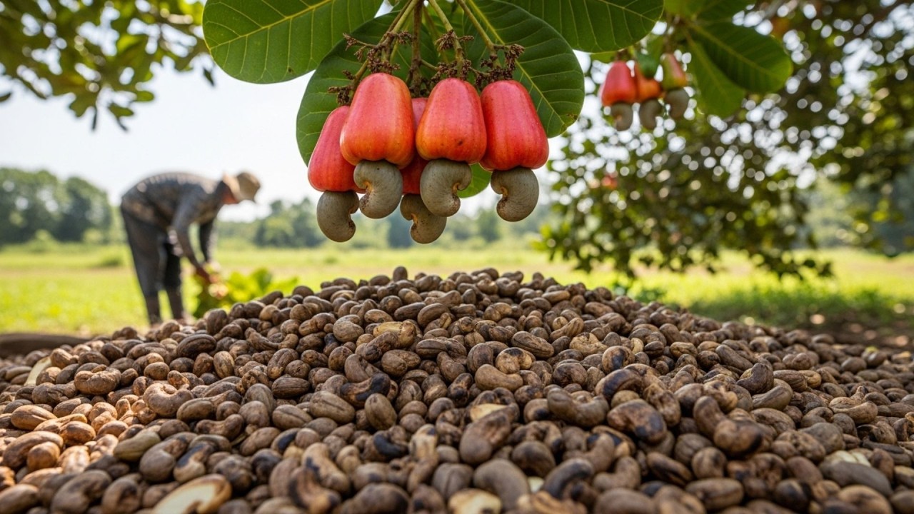 За кулисами выращивания кешью: миллионы орехов собираются и перерабатываются каждый год.