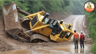 Fatal Heavy Equipment Mistakes And Amazing Bulldozer Driving Skills