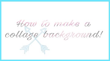 How to make a collage wallpaper using Paint and Picmonkey!