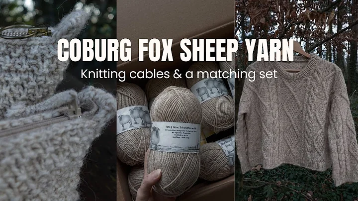 Knitting w/ Coburg Fox Sheep Yarn: unravelling an original pattern, learning from my mistakes & more