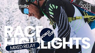 Val Martello / World Cup | Mixed Relay Race Highlights 2024 | ISMF