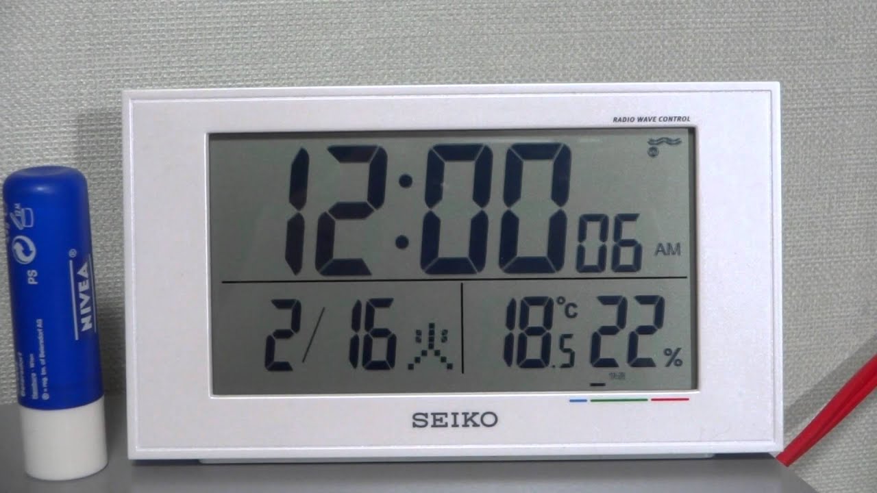 Seiko Alarm Clock Manual | Unique Alarm Clock