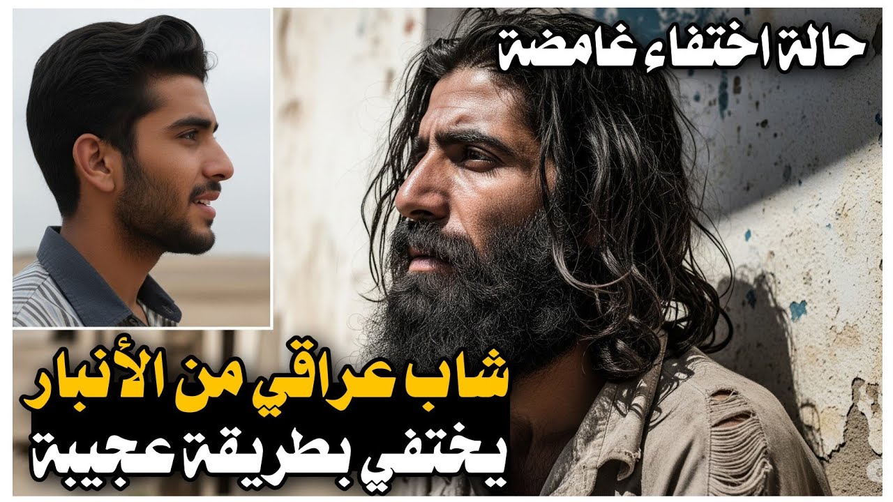 36 _ شاب عراقي من الأنبار يختفي بطريقة عجيبة _ حالة اختفاء غامضة