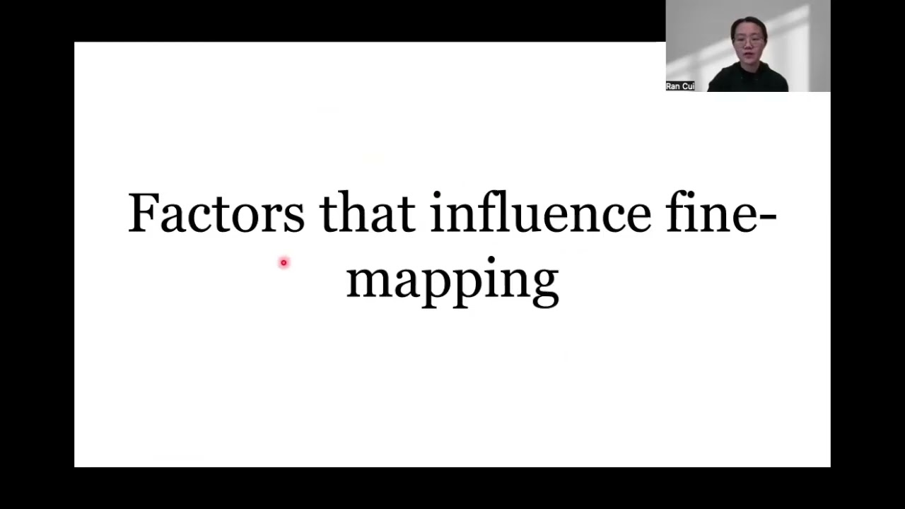 Statistical fine-mapping part 1