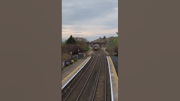 66 083 Preston to Carlisle driver training run trundles through Kirkby Stephen
