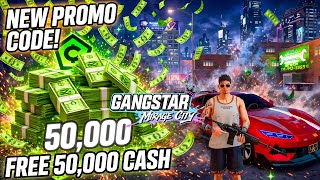 Gangstar Mirage City | New Redeem Codes | Free 50,000 Cash