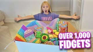 EVERLEIGH UNBOXES WORLDS LARGEST FIDGET TOY HAUL!!!
