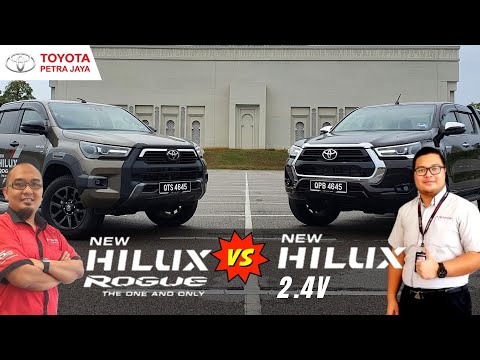 Hilux 2.8 Rogue VS Hilux 2.4V-Perbezaan Bernilai RM12,000? | Toyota Kuching, Petra Jaya |