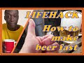 Лайфхак. Как быстро сварить пиво. Lifehack. How to make beer fast.