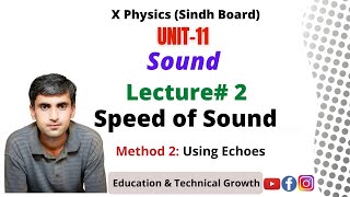 Speed of Sound | Steps to Measure Speed of Sound using Method 2: Using Echoes