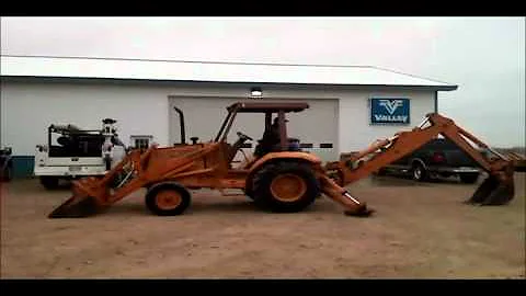1985 Case 580K backhoe for sale | sold at auction December 29, 2011