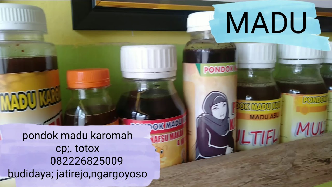 Madu KLANCENG dan madu SPESIFIKASI HERBAL 