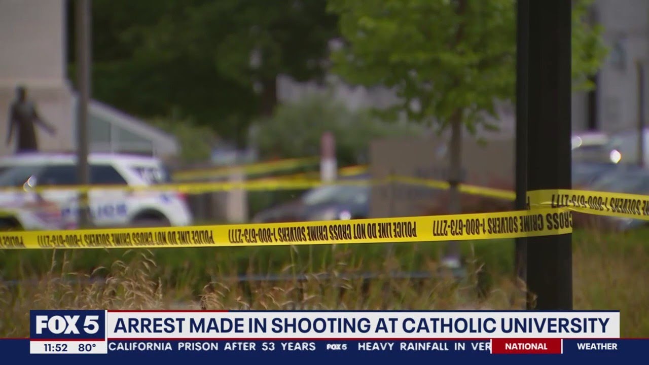 Arrest made in murder at Catholic University