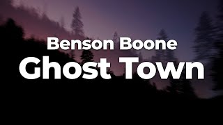 Benson Boone - Ghost Town (Letra/Lyrics) | Official Music Video