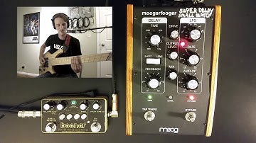 Combining Multiple Delay Pedals - Featuring Dawner Prince Boonar and Moog MF-104M Super Delay